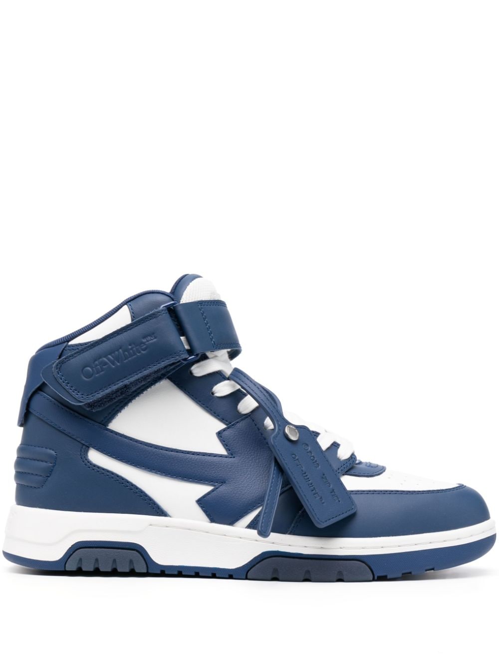 Off-White Out Of Office mid-top sneakers - Blue von Off-White