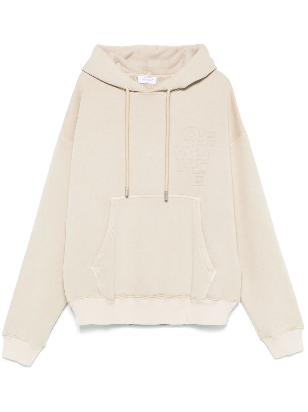 Off-White Outline Arrow hoodie - Neutrals von Off-White