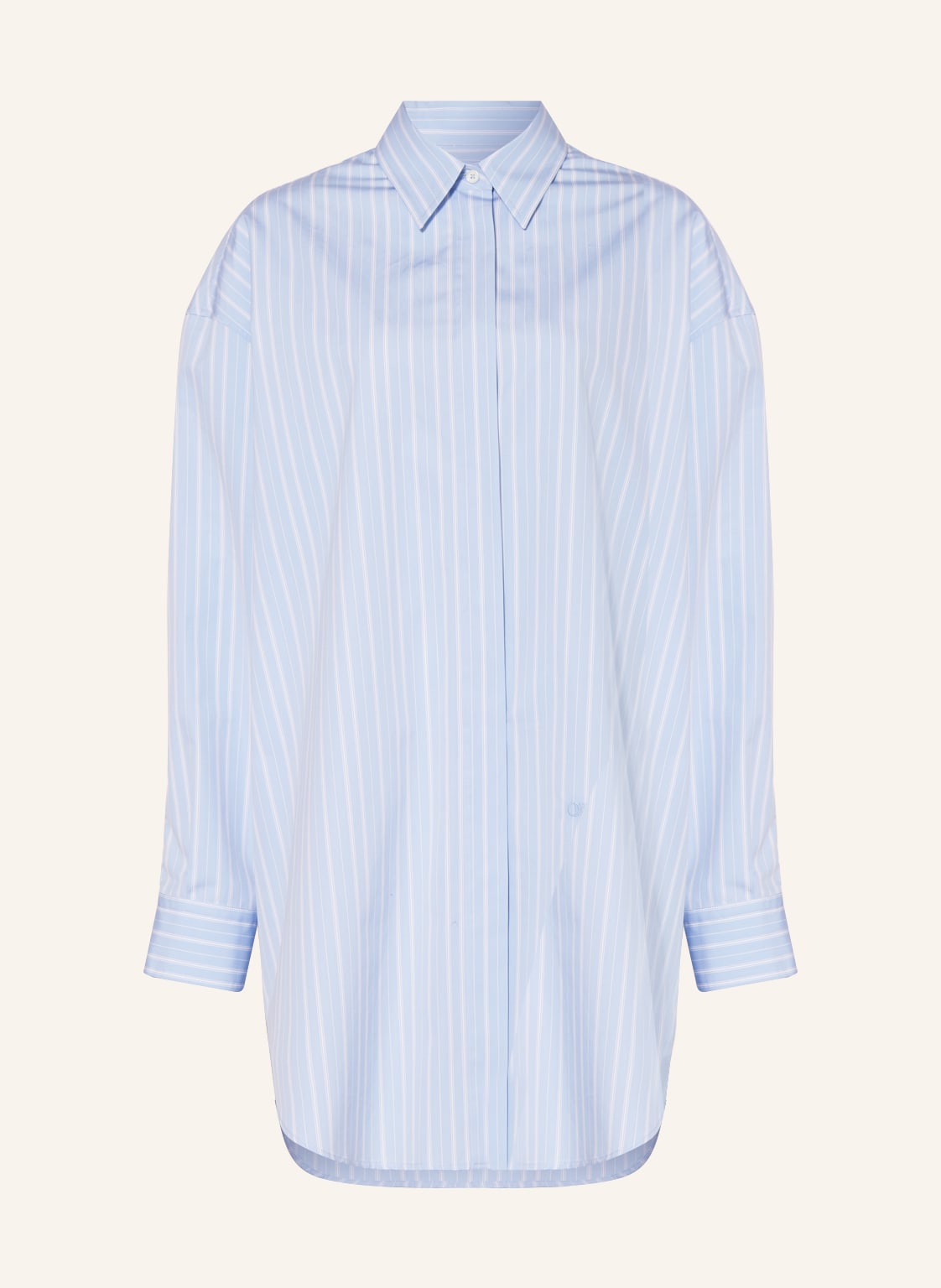 Off-White Oversized-Hemdbluse blau Off-White Oversized-Hemdbluse blau von Off-White