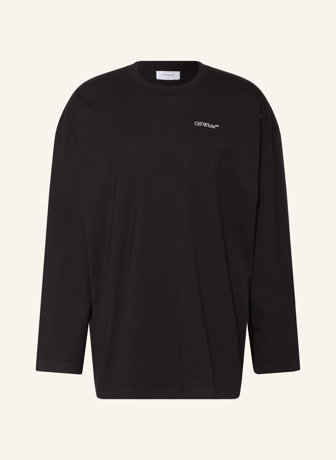 Off-White Oversized-Longsleeve Vanish Arrow schwarz von Off-White