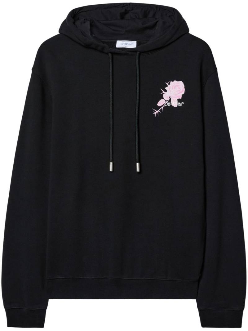 Off-White Roses Arrows hoodie - Black von Off-White