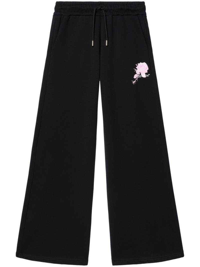 Off-White Roses Arrows track pants - Black von Off-White