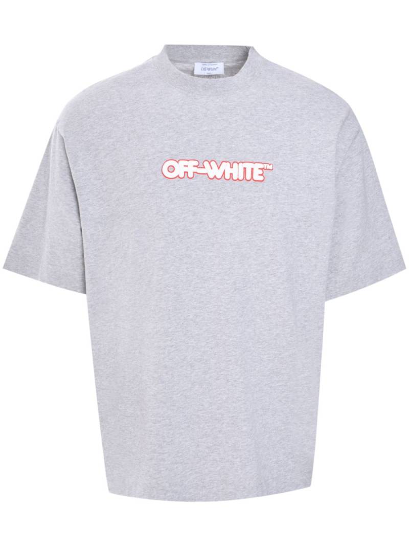 Off-White Round Logo Skate T-shirt - Grey von Off-White