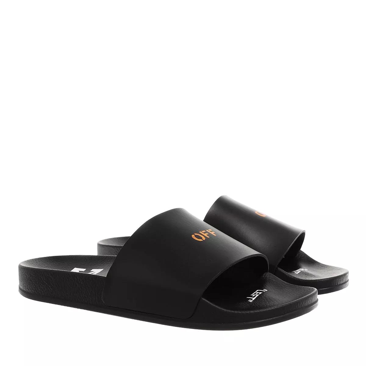 Off-White Sandalen - Pool Slider - Gr. 41 (EU) - in Schwarz - für Damen von Off-White