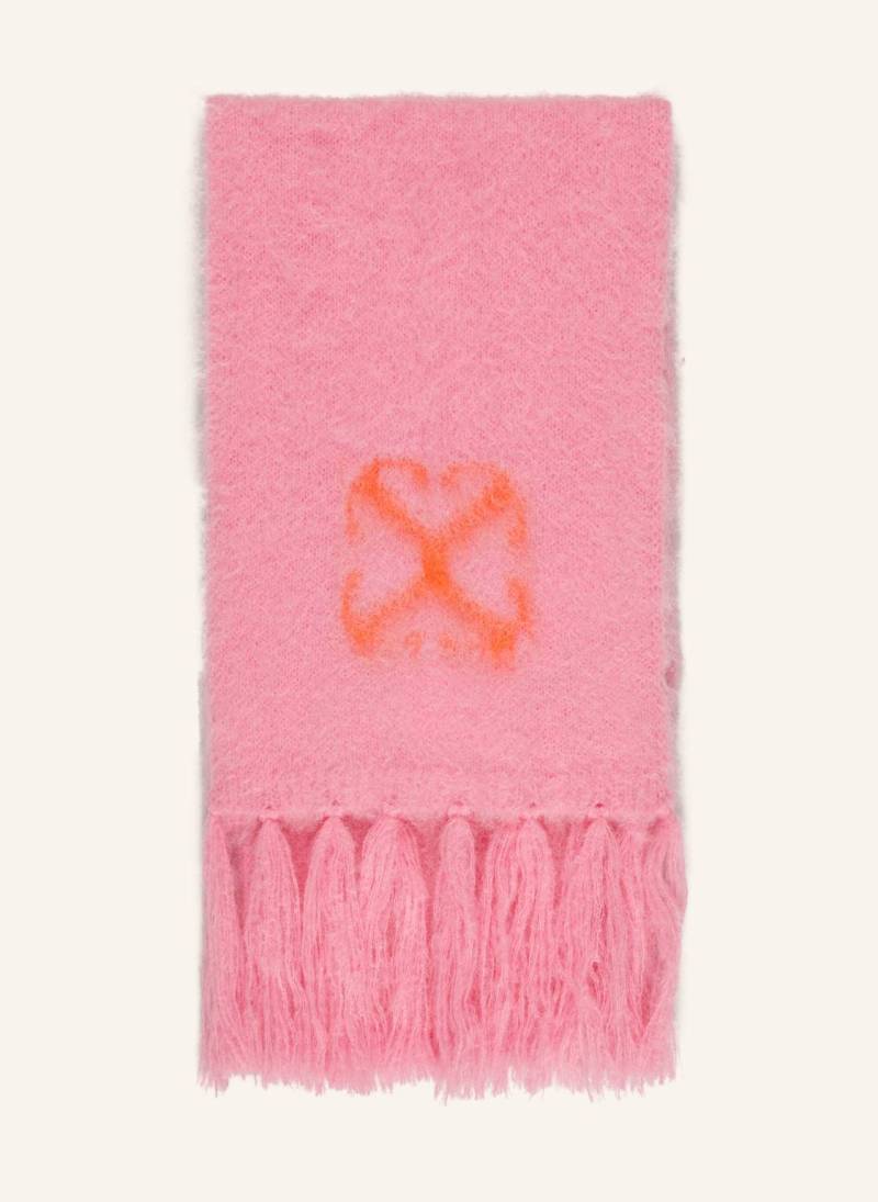 Off-White Schal Mit Mohair rosa von Off-White