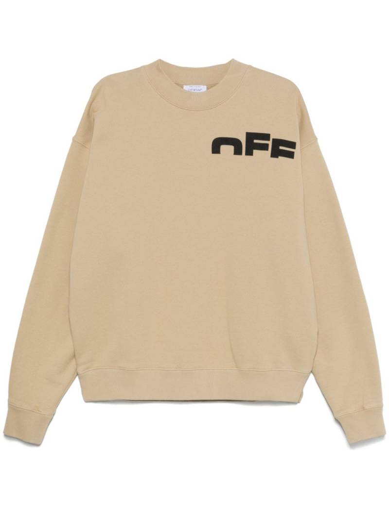 Off-White Shared logo sweatshirt - Neutrals von Off-White