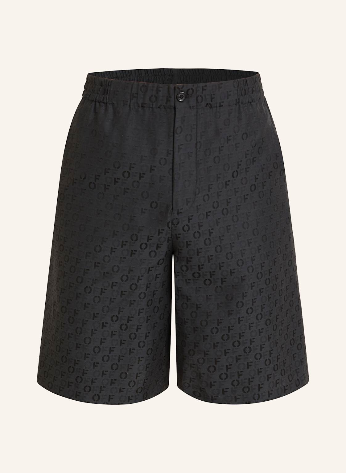 Off-White Shorts Mit Seide schwarz Off-White Shorts Mit Seide schwarz von Off-White