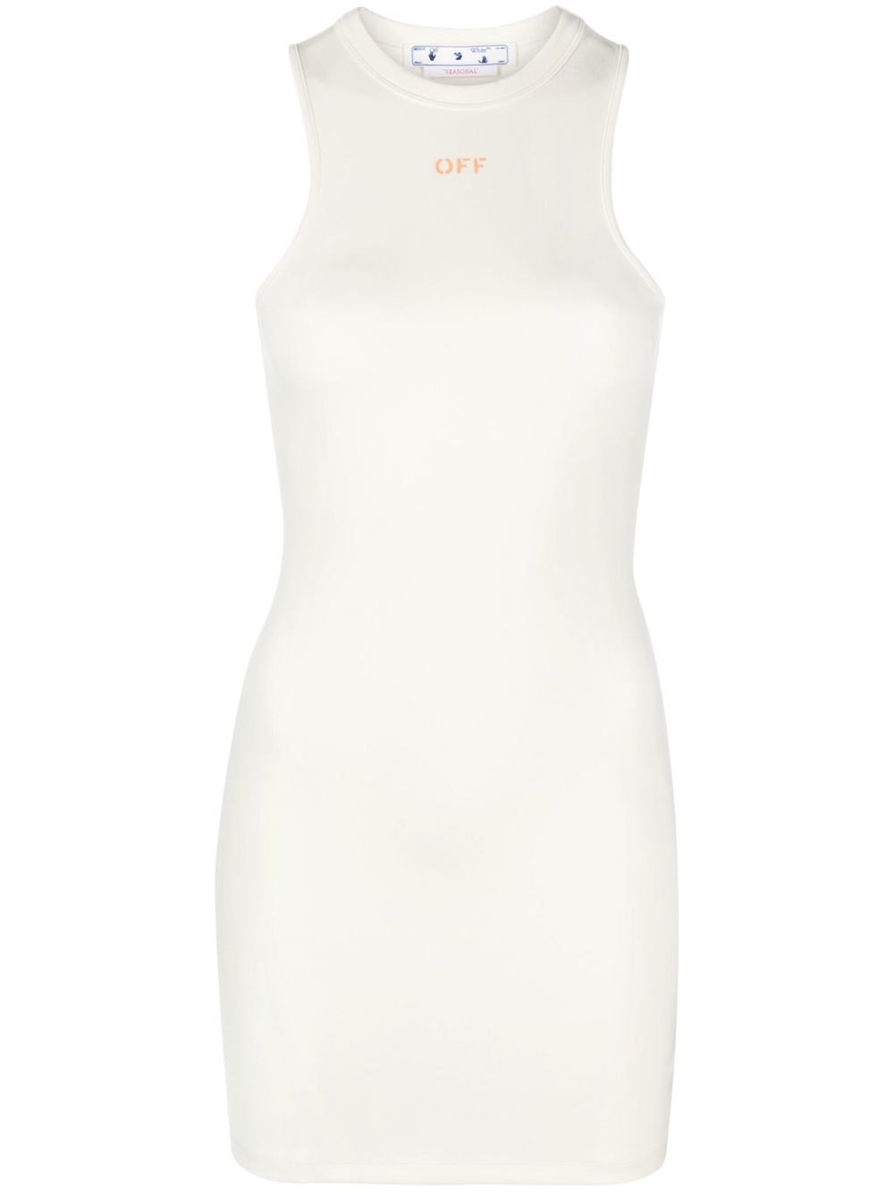 Off-White Sleek Rowing logo-print minidress von Off-White