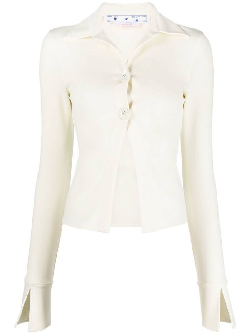 Off-White Sleek long-sleeved shirt - Neutrals von Off-White