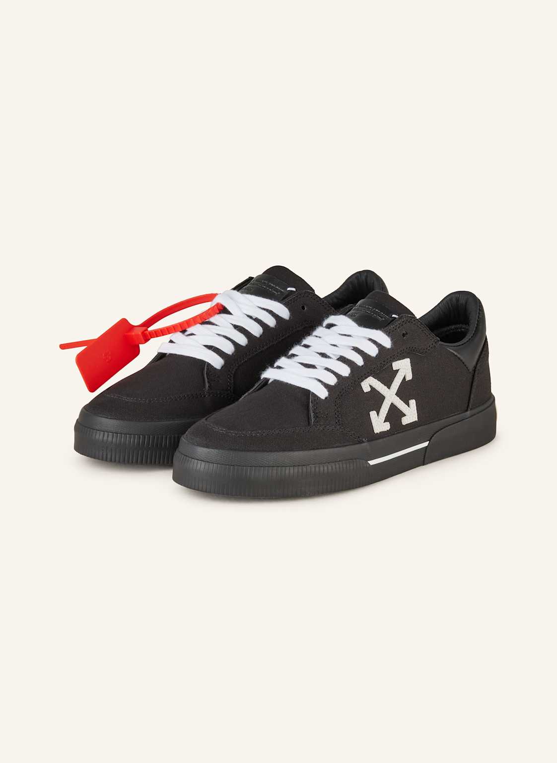 Off-White Sneaker New Low Vulcanized schwarz von Off-White