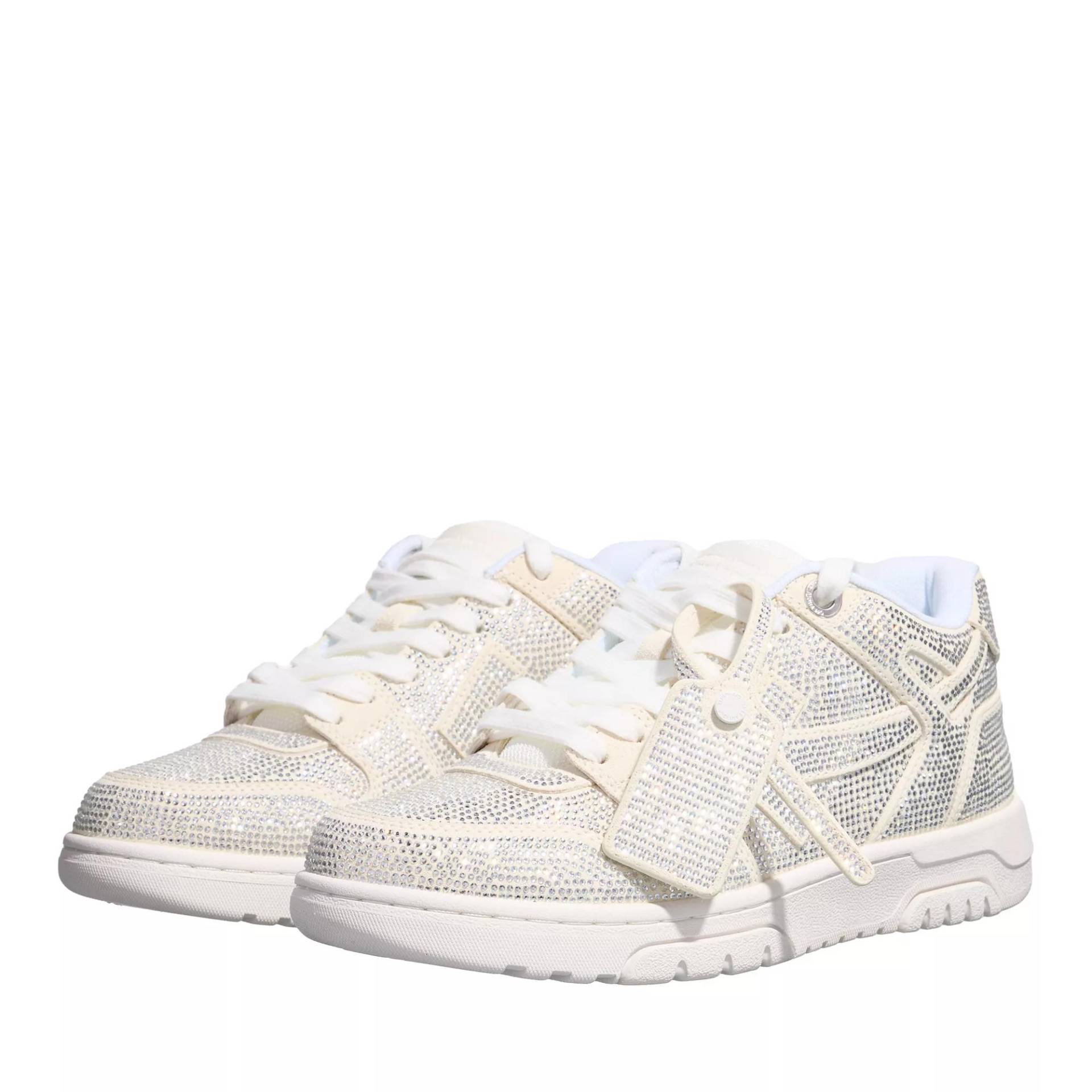 Off-White Sneaker - Out Of Office Strass - Gr. 39 (EU) - in Beige - für Damen von Off-White