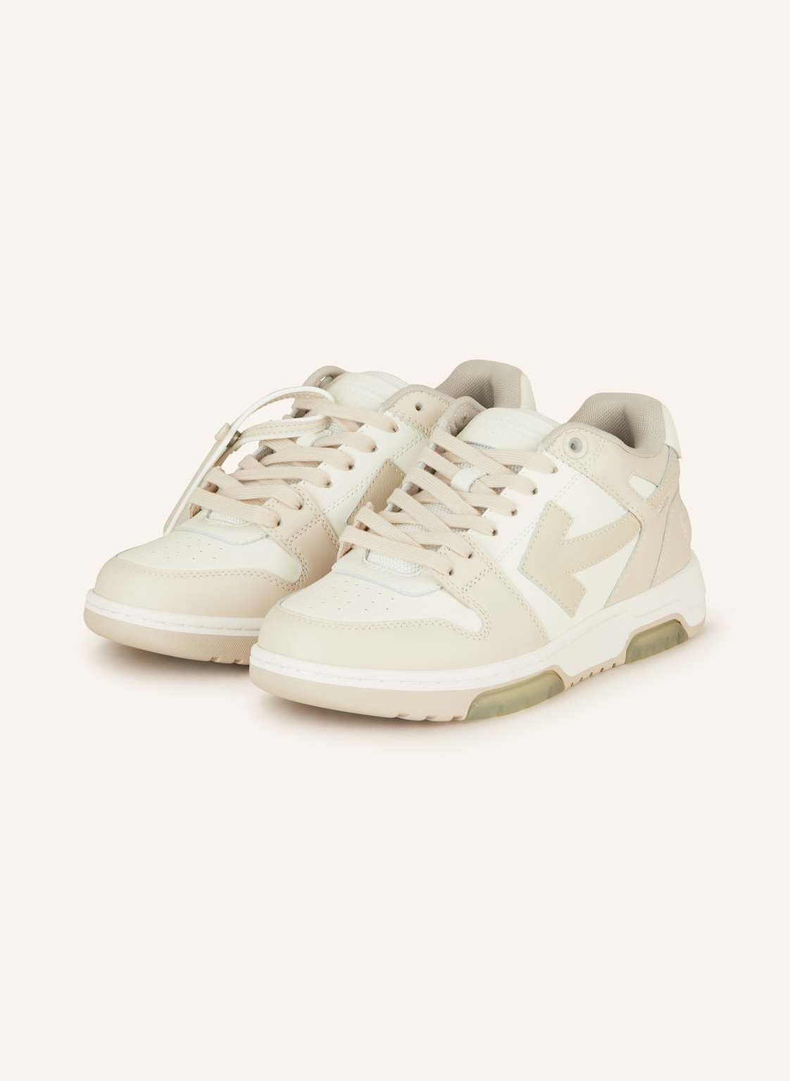 Off-White Sneaker Out Of Office beige von Off-White