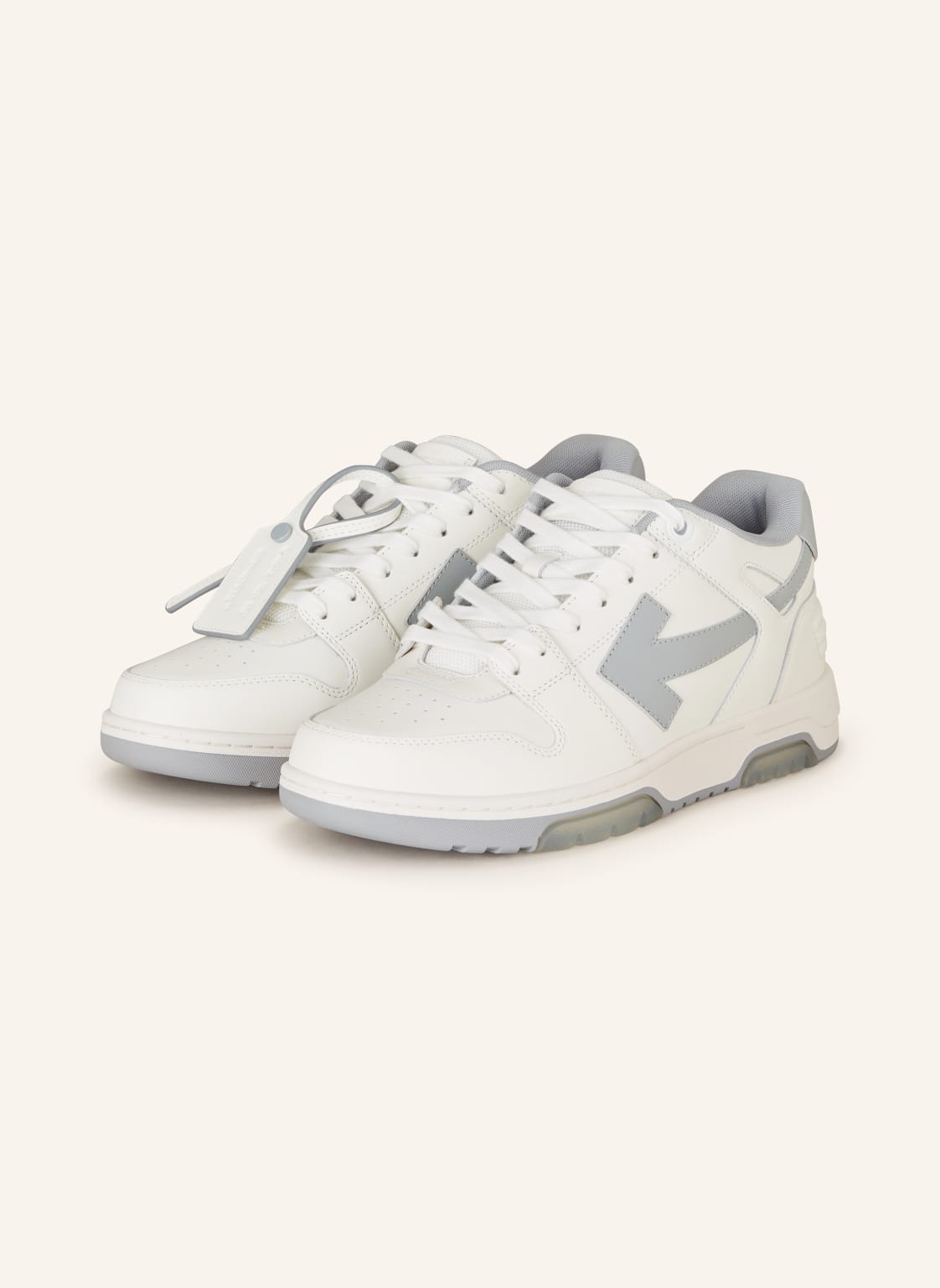 Off-White Sneaker Out Of Office grau von Off-White