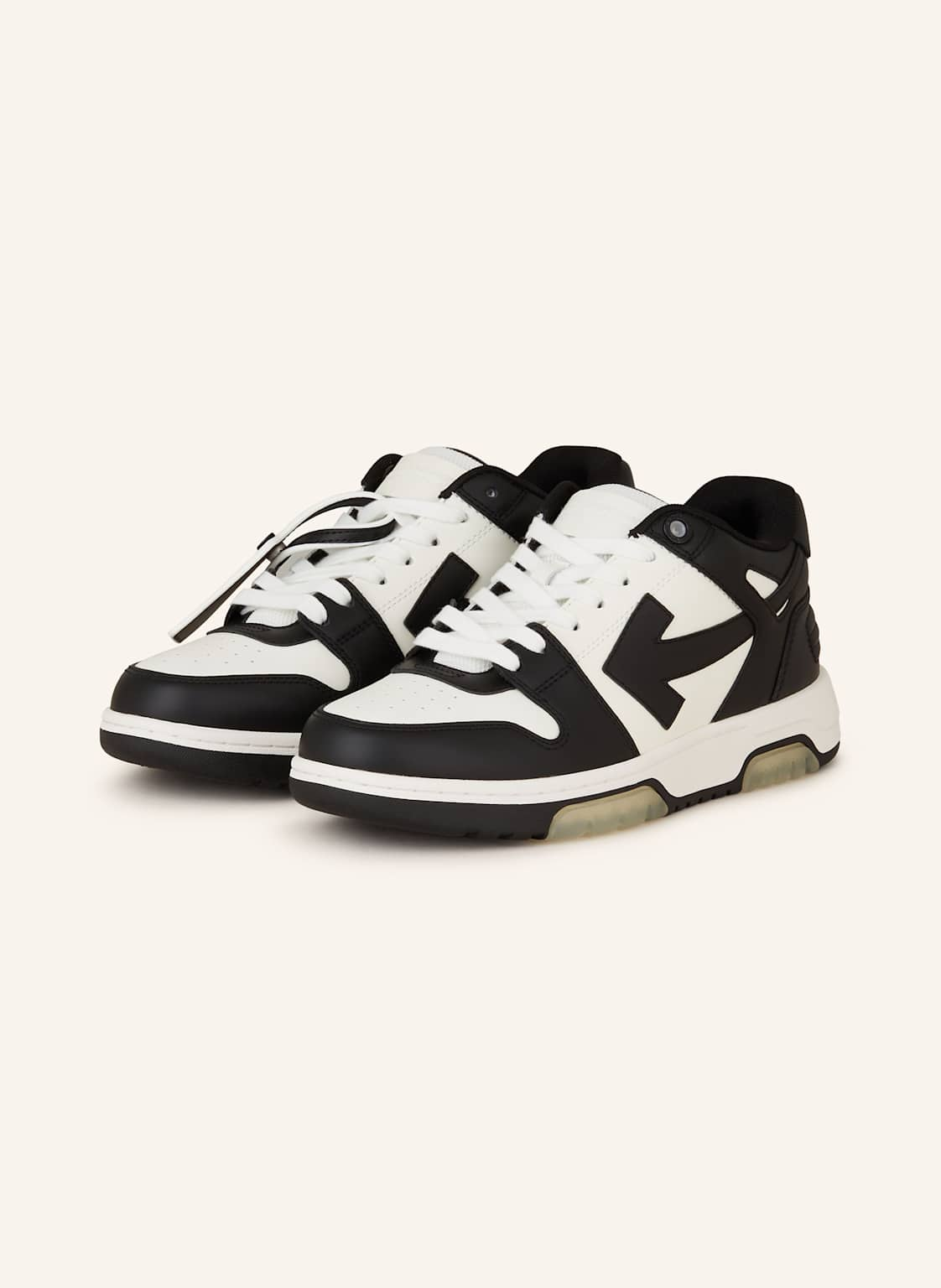 Off-White Sneaker Out Of Office schwarz von Off-White