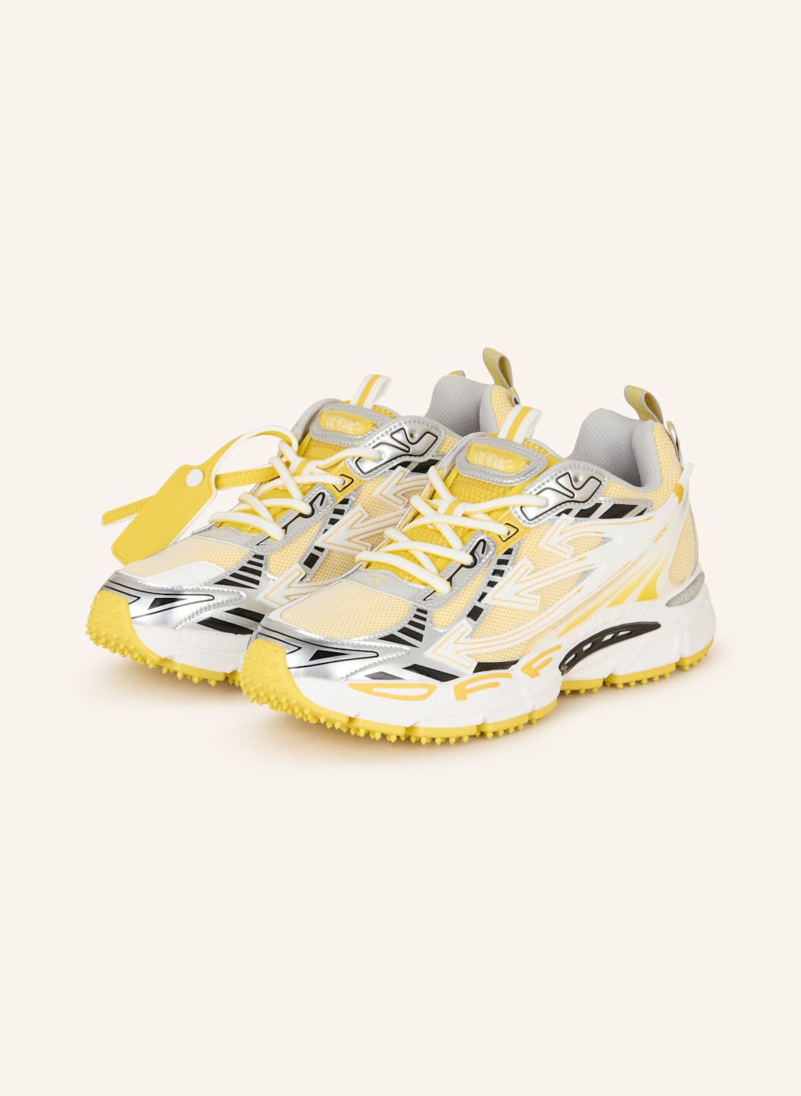 Off-White Sneaker Ow Be Right Back gelb Off-White Sneaker Ow Be Right Back gelb von Off-White