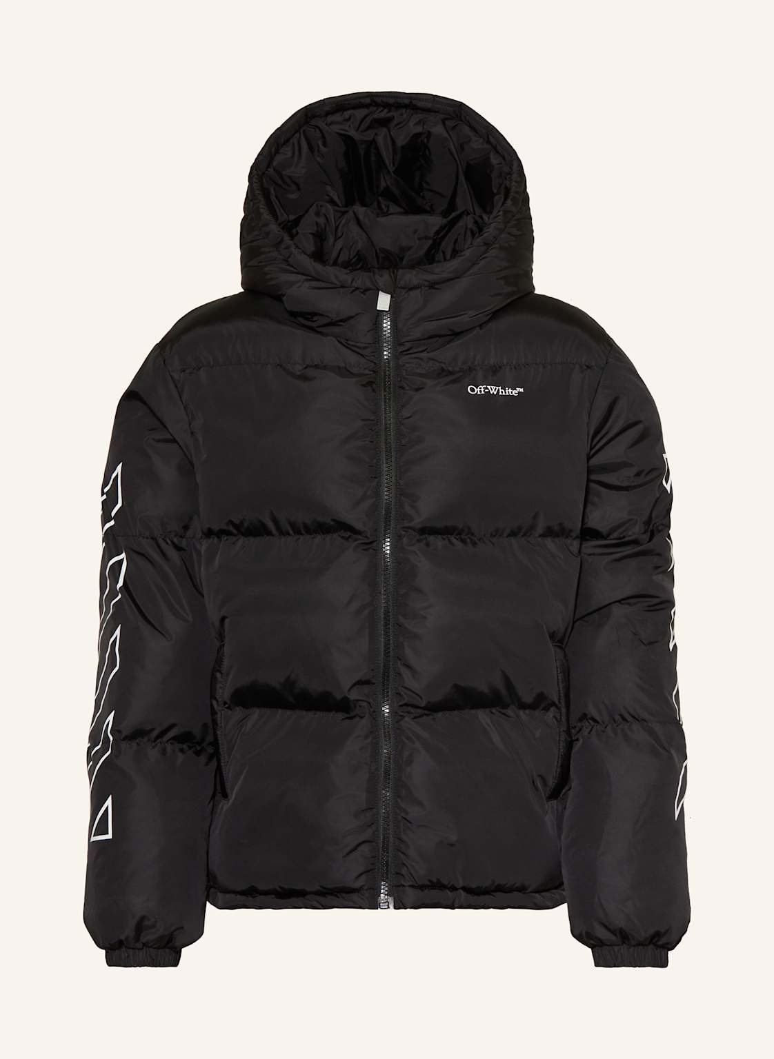 Off-White Steppjacke schwarz Off-White Steppjacke schwarz von Off-White