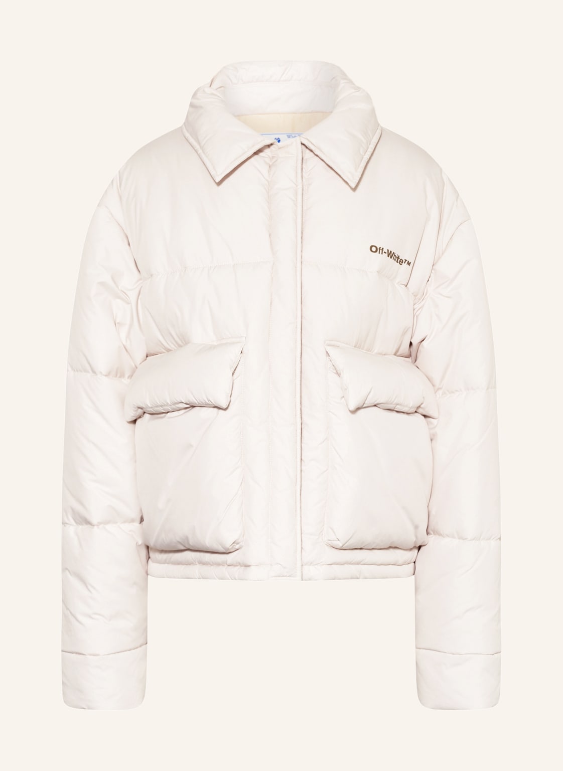 Off-White Steppjacke weiss von Off-White