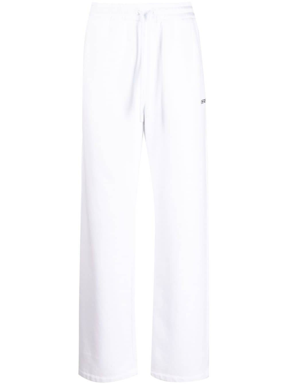 Off-White Stitch Diag cotton track pants von Off-White