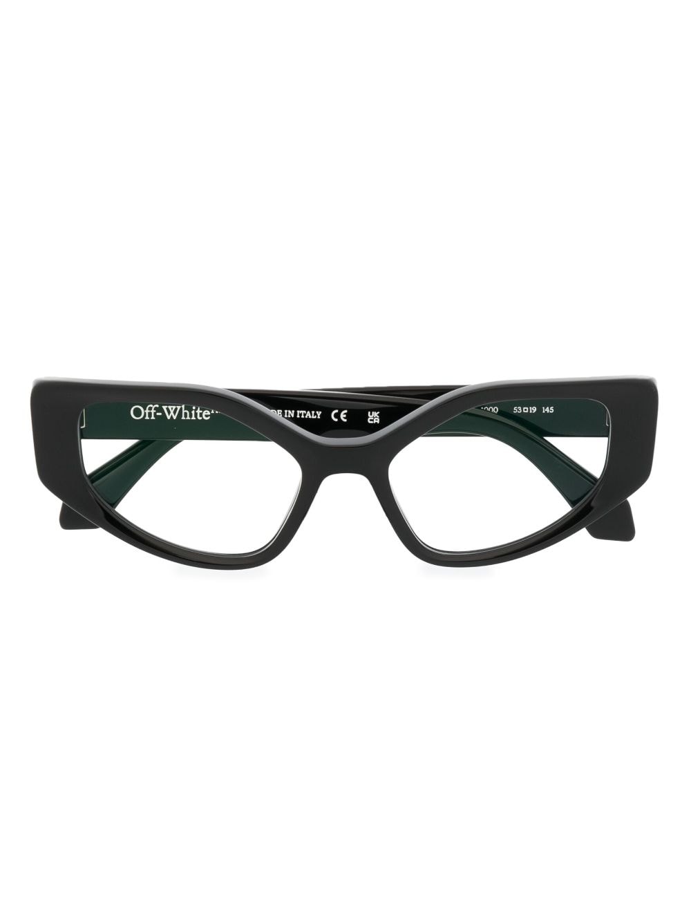 Off-White Eyewear Style 24 optical glasses - Black von Off-White Eyewear