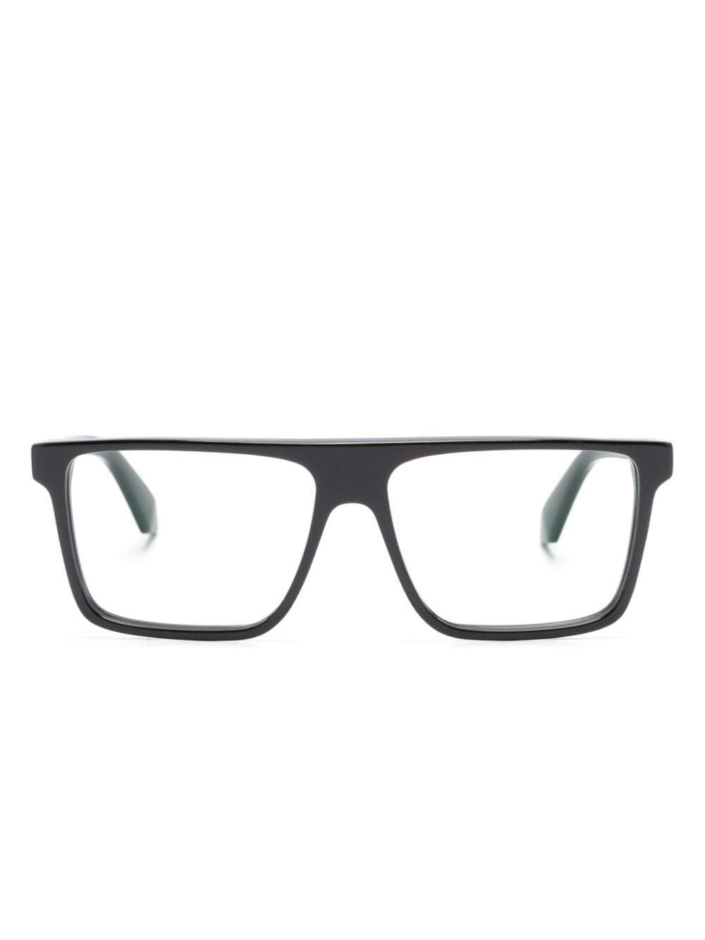 Off-White Eyewear Style 36 rectangle-frame glasses - Black von Off-White Eyewear