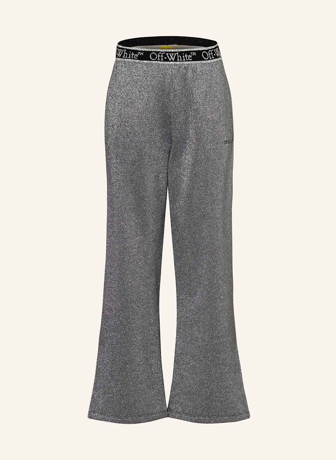 Off-White Sweatpants Mit Glitzergarn silber Off-White Sweatpants Mit Glitzergarn silber von Off-White