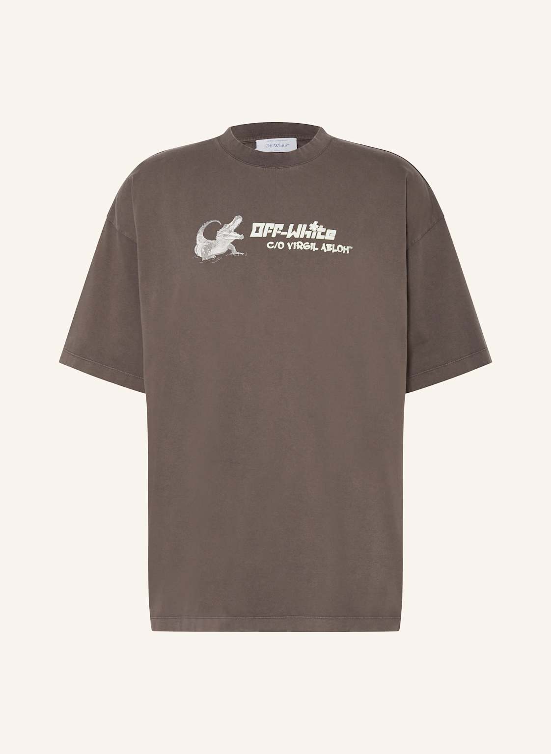Off-White T-Shirt Wht braun Off-White T-Shirt Wht braun von Off-White