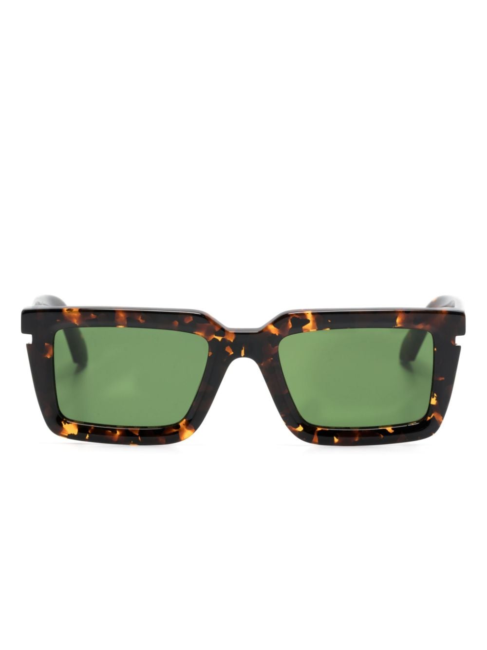 Off-White Eyewear Tucson square-frame sunglasses - Brown von Off-White Eyewear