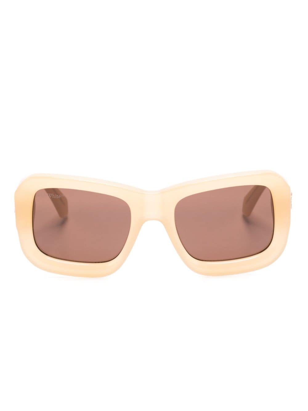 Off-White Eyewear Verona square-frame sunglasses - Neutrals von Off-White Eyewear