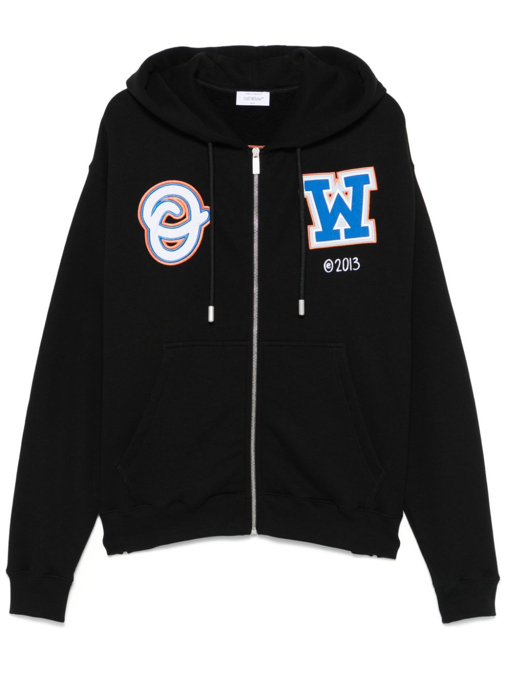 Off-White Wiz Patch Skate hoodie - Black von Off-White