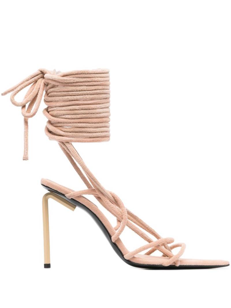 Off-White XX 100mm Tubular sandals - Neutrals von Off-White