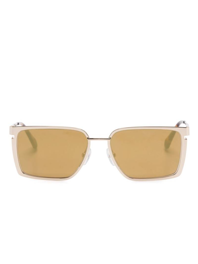 Off-White Eyewear Yoder rectangle-frame sunglasses - Gold von Off-White Eyewear