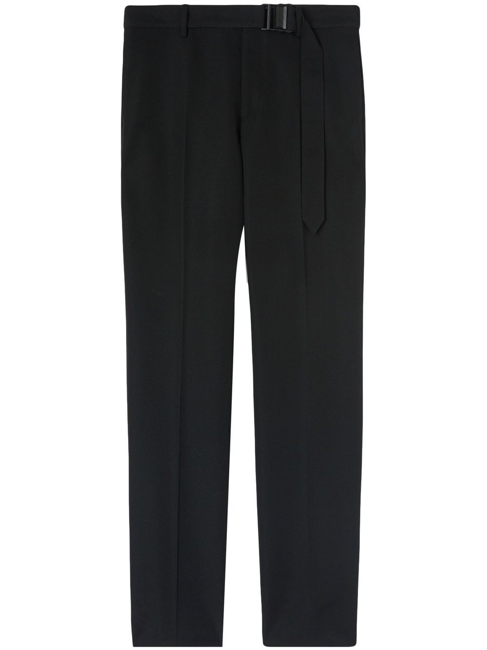 Off-White belted slim-fit trousers - Black von Off-White