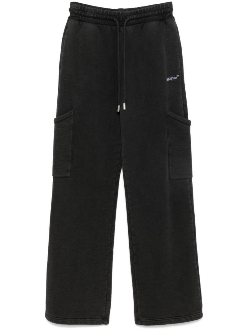 Off-White cargo track trousers - Black von Off-White