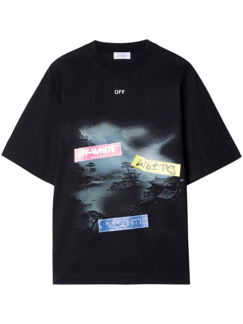 Off-White graphic-print T-shirt - Black von Off-White