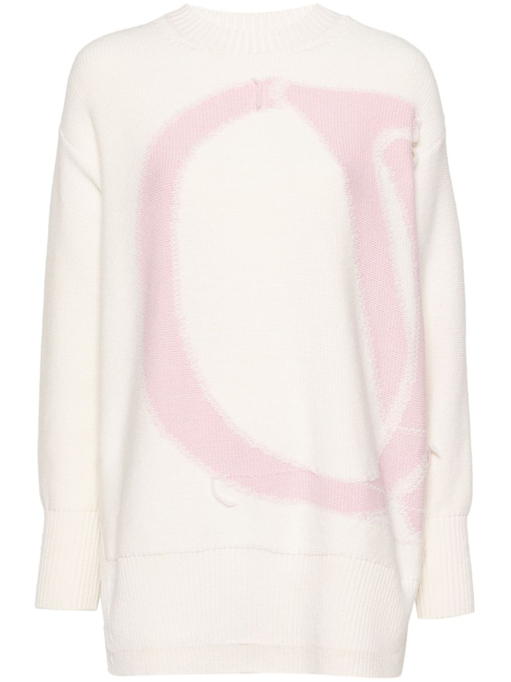 Off-White intarsia-knit logo jumpers von Off-White