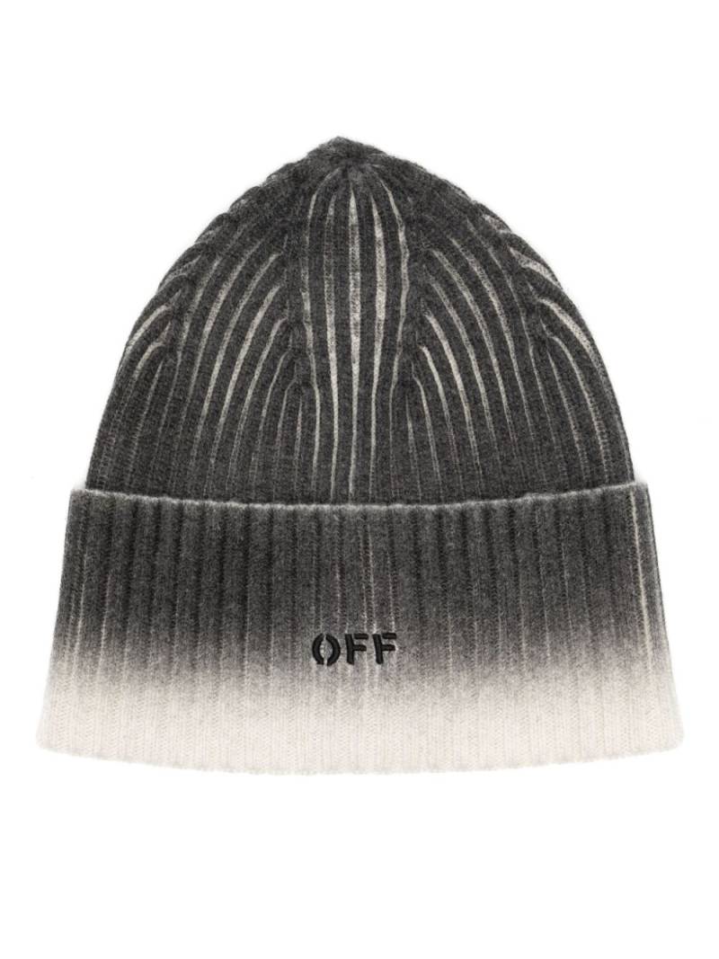 Off-White knit hat - Grey von Off-White