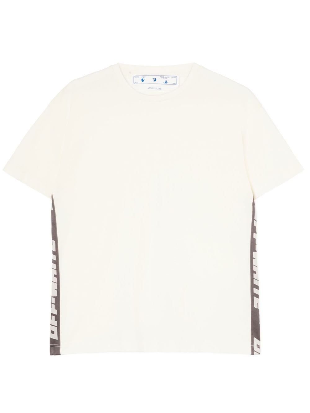 Off-White logo-band T-shirt - Neutrals von Off-White