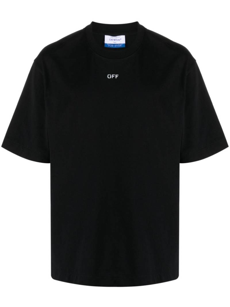 Off-White Off Stamp cotton T-shirt - Black von Off-White