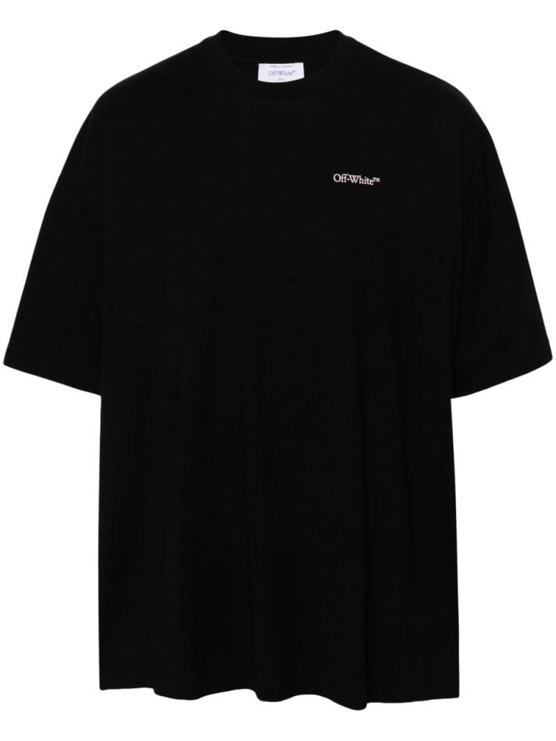 Off-White logo-print cotton T-shirt - Black von Off-White