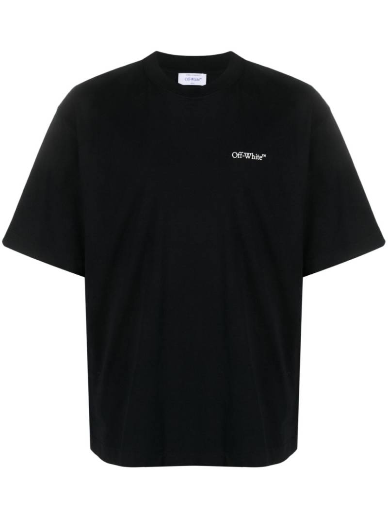 Off-White logo-print short-sleeve T-shirt - Black von Off-White