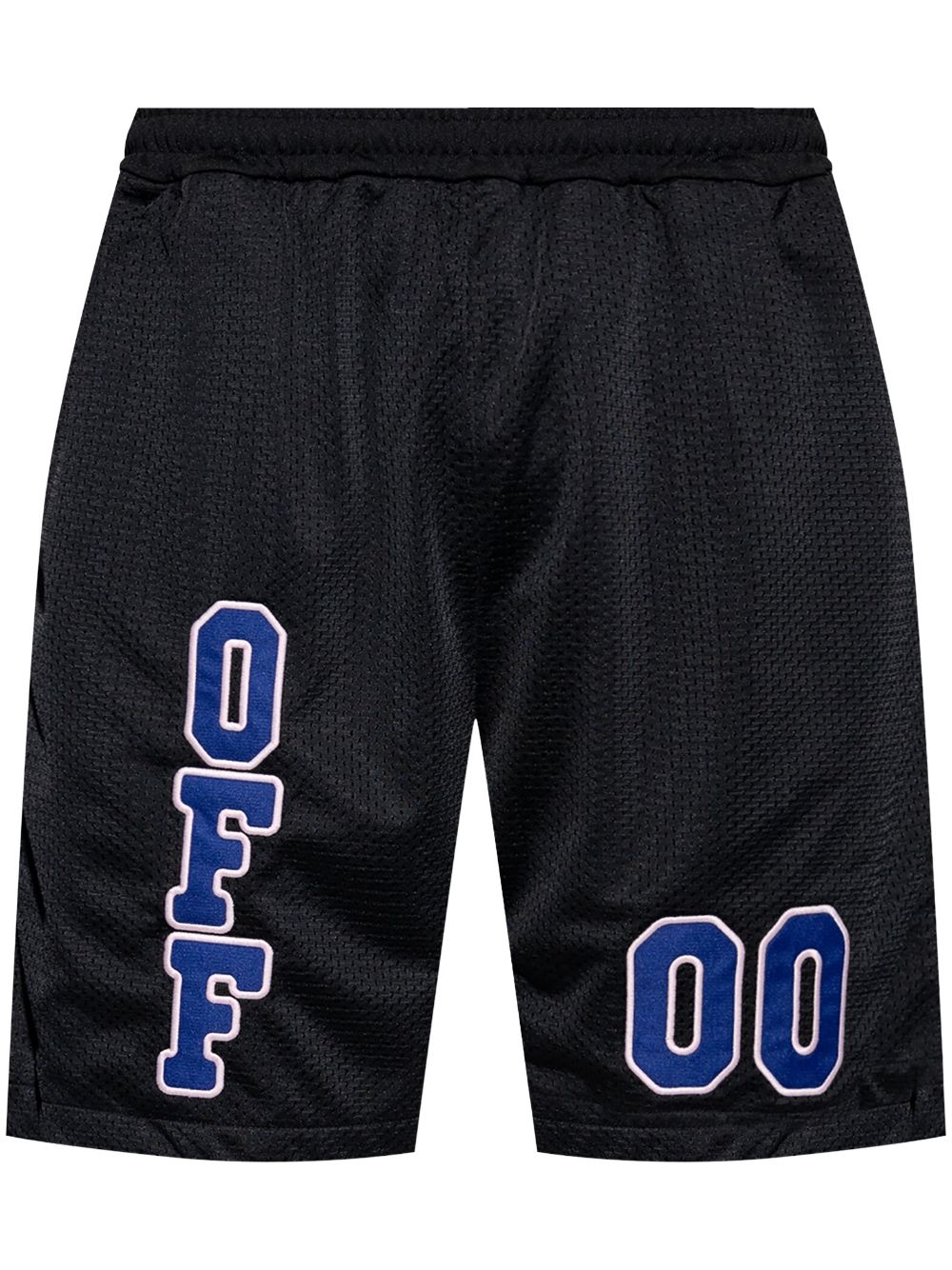 Off-White logo track shorts - Black von Off-White