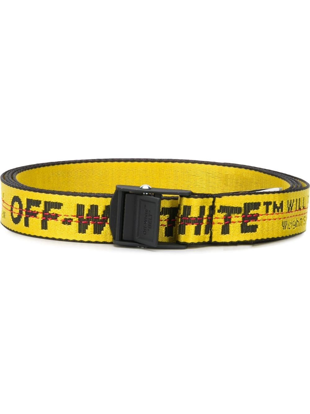 Off-White mini Industrial logo belt - Yellow von Off-White