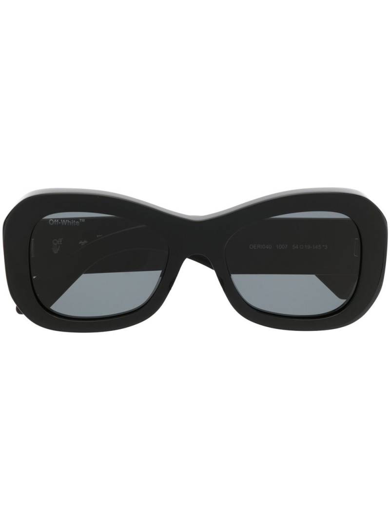 Off-White Eyewear oval-frame sunglasses - Black von Off-White Eyewear