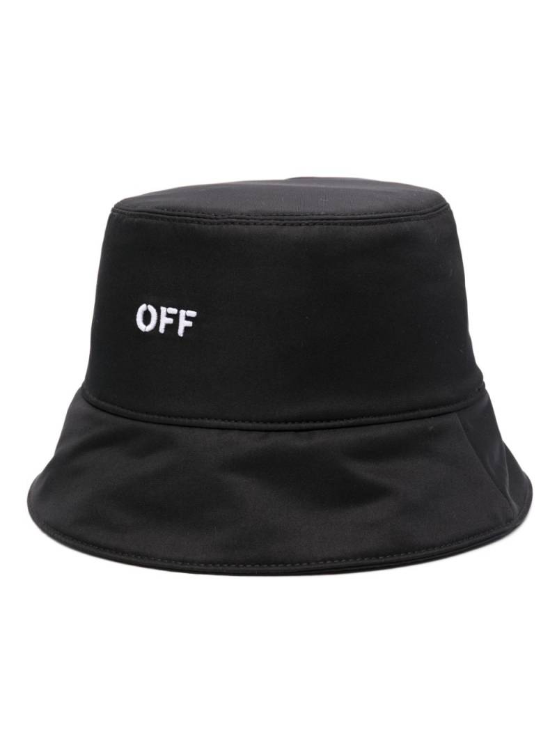 Off-White reversible bucket hat - Black von Off-White