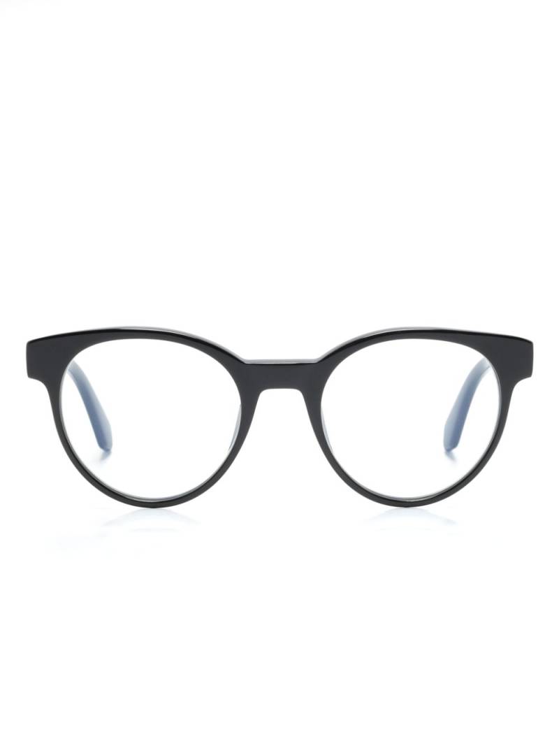 Off-White round-frame glasses - Black von Off-White