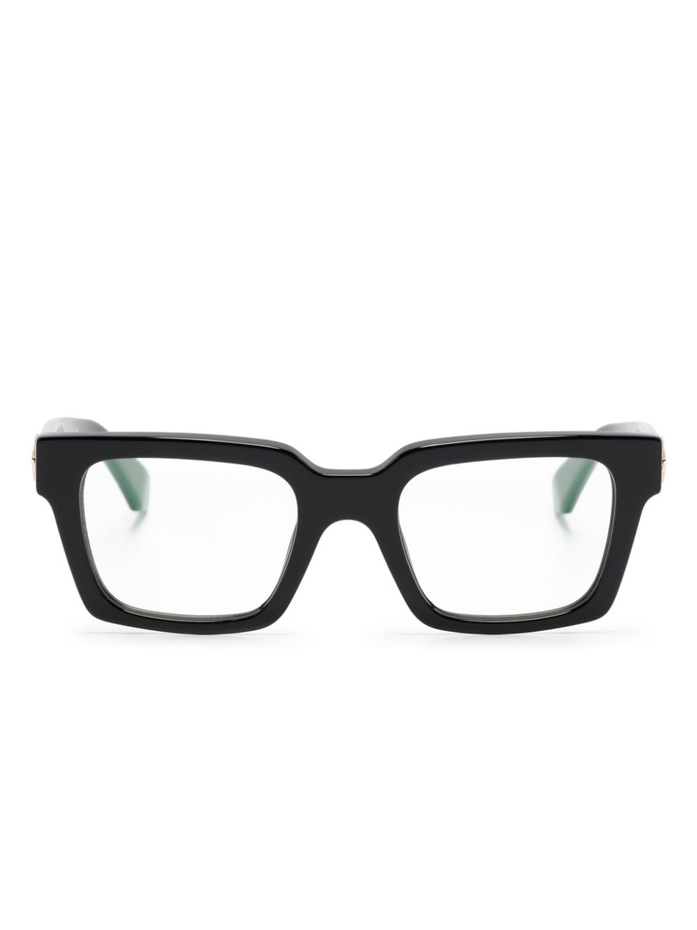 Off-White Eyewear square-frame glasses - Black von Off-White Eyewear