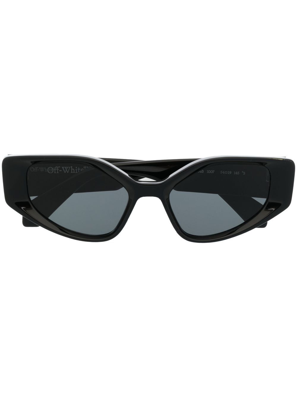 Off-White Eyewear square-frame tinted sunglasses - Black von Off-White Eyewear