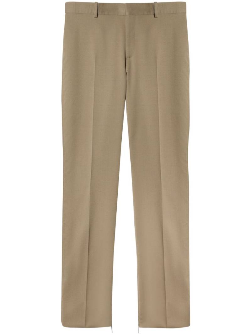 Off-White straigth-leg wool tailored trousers - Neutrals von Off-White