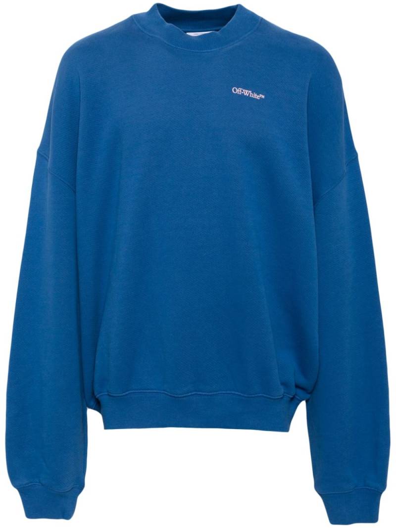 Off-White vanish arrow over sweatshirt - Blue von Off-White