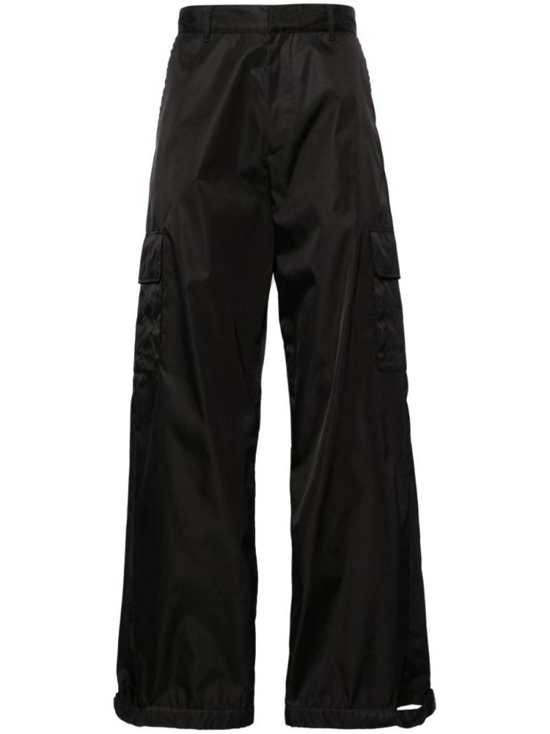 Off-White wide-leg cargo trousers - Black von Off-White